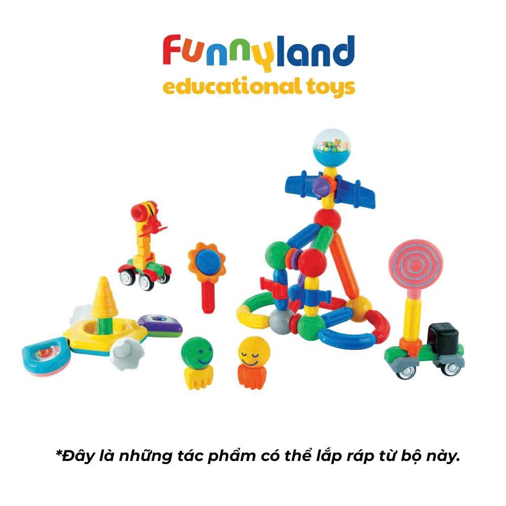  Đồ chơi xếp hình nam châm Hàn Quốc Stick-O CREATOR SET 