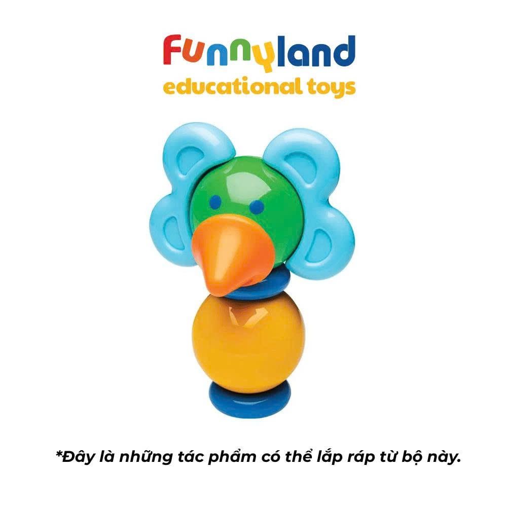  Đồ chơi xếp hình nam châm Hàn Quốc Stick-O FOREST FRIENDS SET 