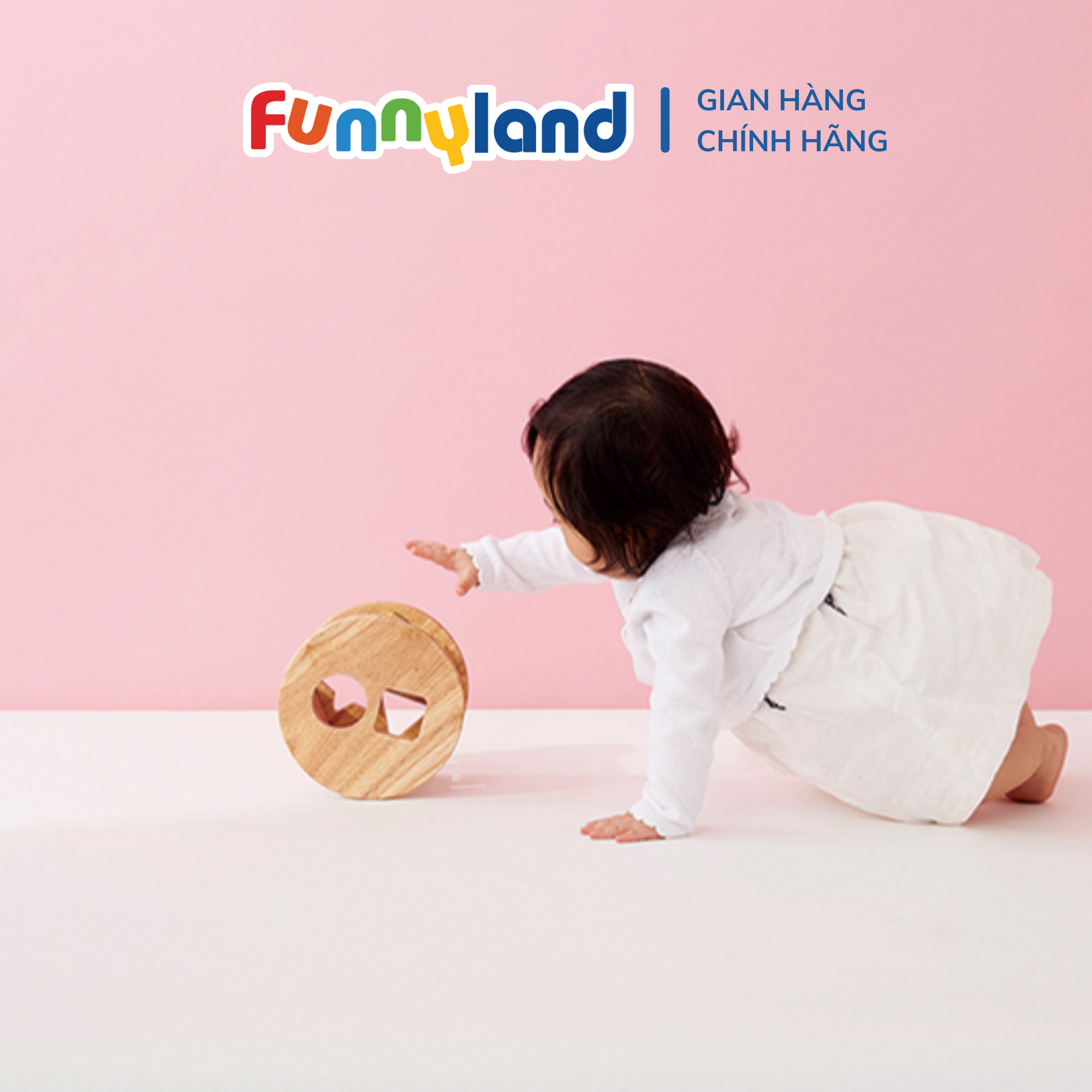  Đồ Chơi Hộp Thả Khối Bằng Gỗ Gen-Sugar Box Geni 