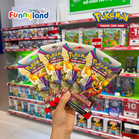Thẻ bài Pokémon TCG: Scarlet & Violet - Paldea Evolved Sleeved Booster Pack