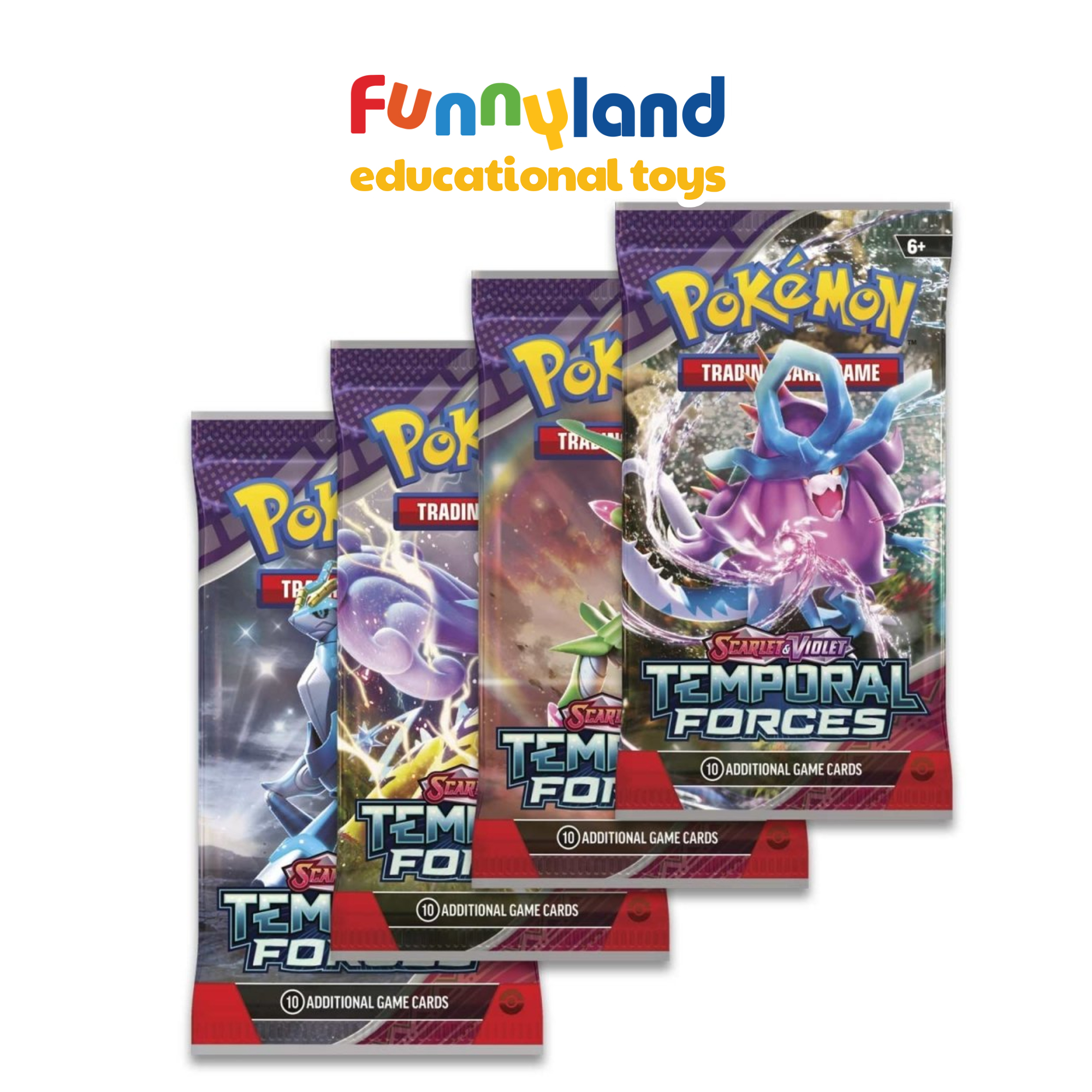  Thẻ bài Pokémon TCG: Scarlet & Violet - Temporal Forces Booster Pack 