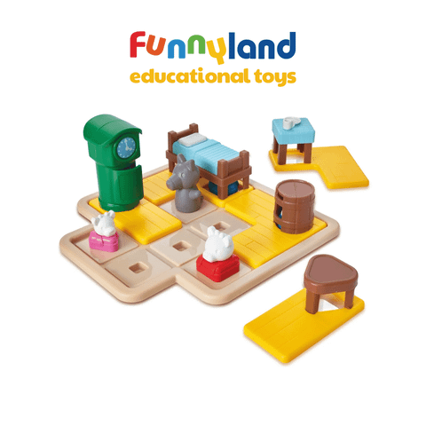 Đồ chơi trí tuệ Smartgames Thử thách Wolf & The 7 Goats