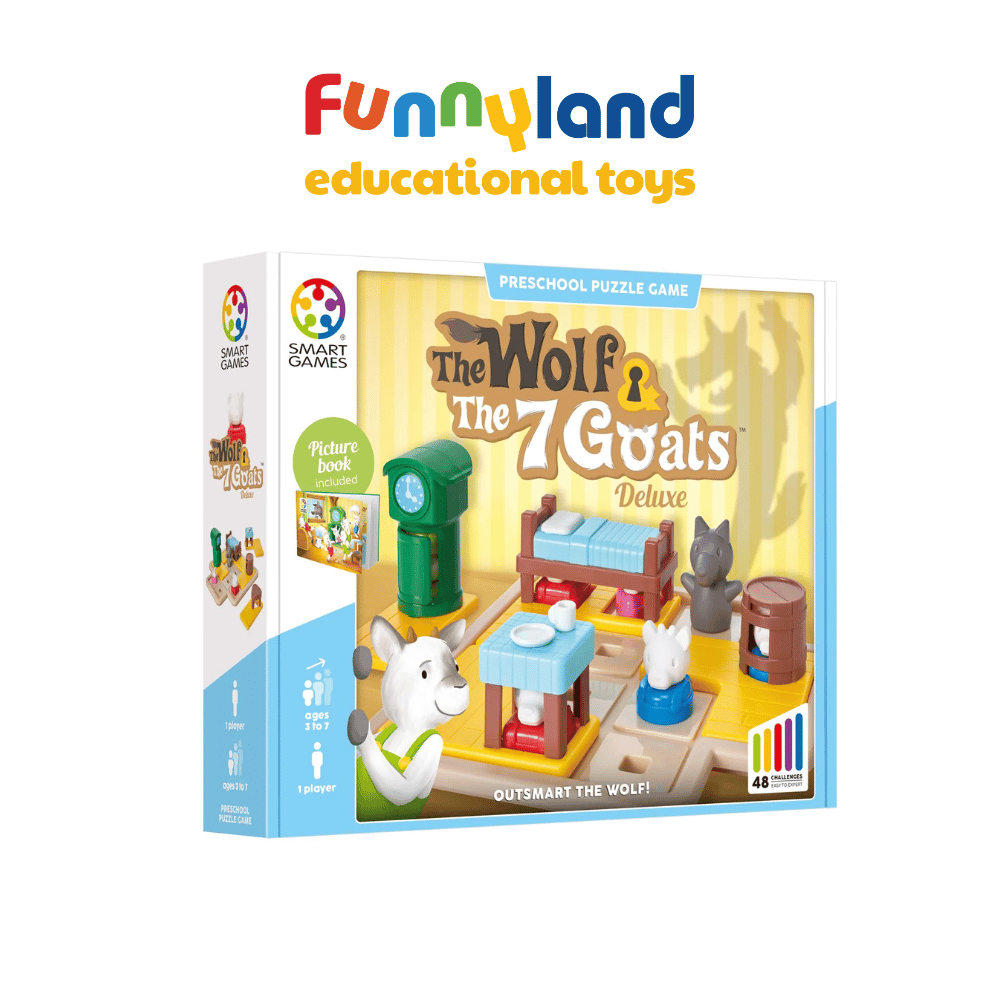  Đồ chơi trí tuệ Smartgames Thử thách Wolf & The 7 Goats 