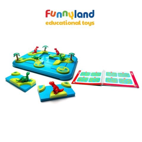 Đồ chơi trí tuệ Smartgames Thử thách Dinosaurs Mystic Islands