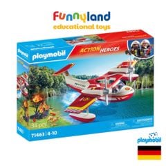 Đồ chơi mô hình Thủy phi cơ chữa cháy Playmobil