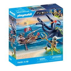 Đồ chơi mô hình Trận chiến chống lại bạch tuộc khổng lồ Playmobil