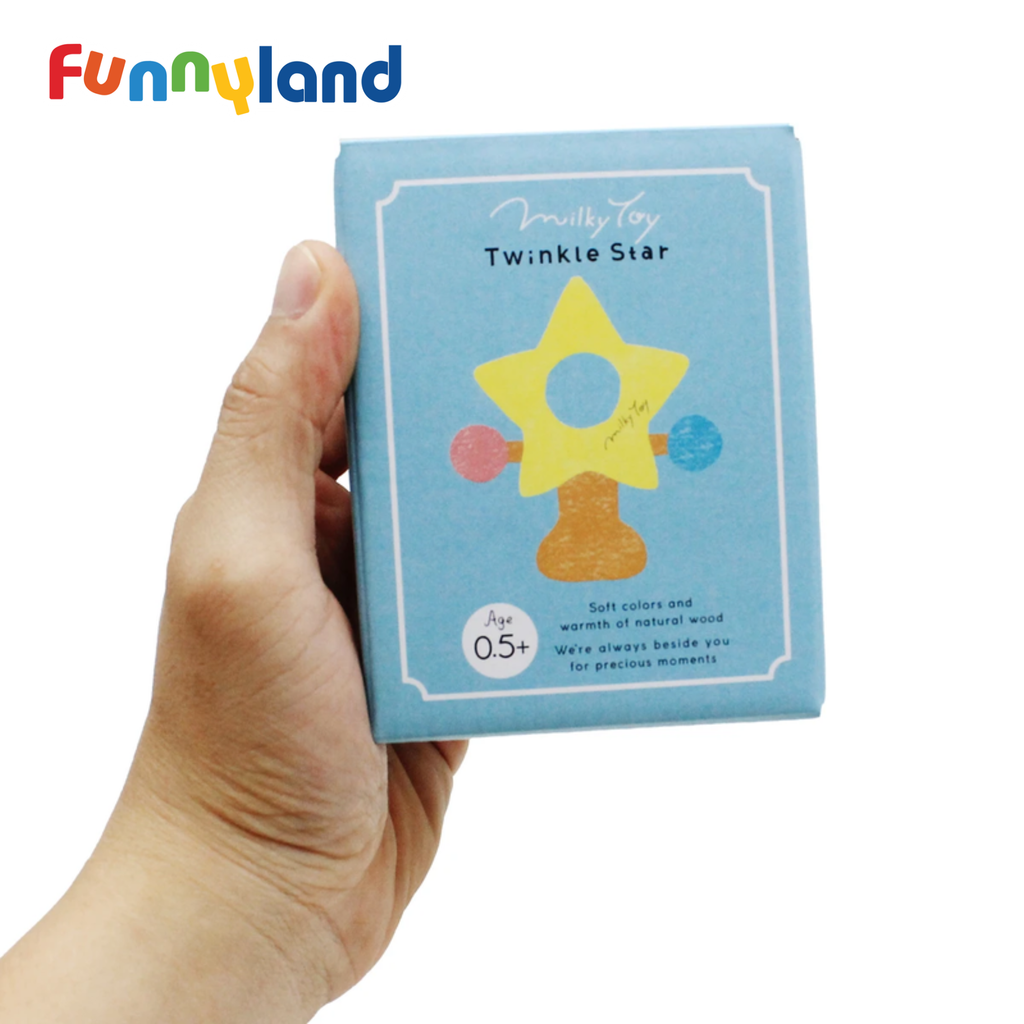 Đồ Chơi Gỗ Lục Lạc Ngôi Sao - Twinkle Star Geni