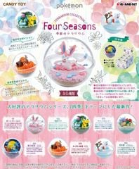 Pokemon Re-ment Terrarium Four Seasons