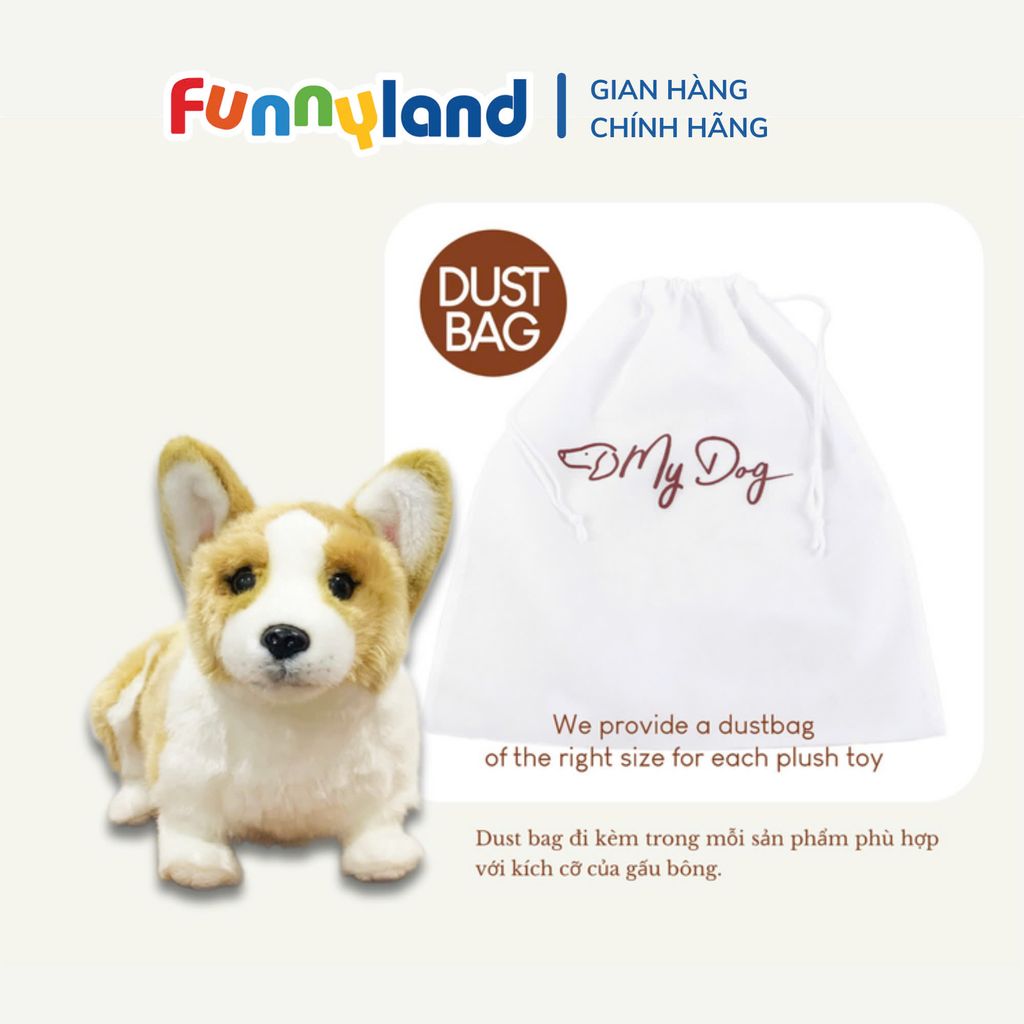 Đồ chơi Thú nhồi bông MY DOG MINI Welsh Corgi Young Sitting