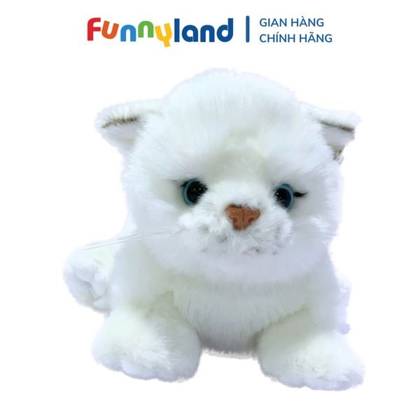 Be My - Thú nhồi bông White cat 8"