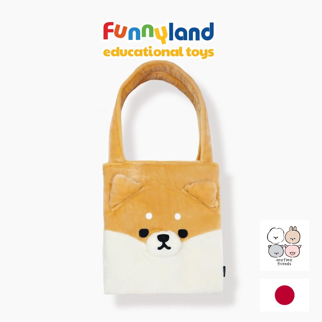 Túi xách MofmoFriends Tote Bag - Yellow Shibainu