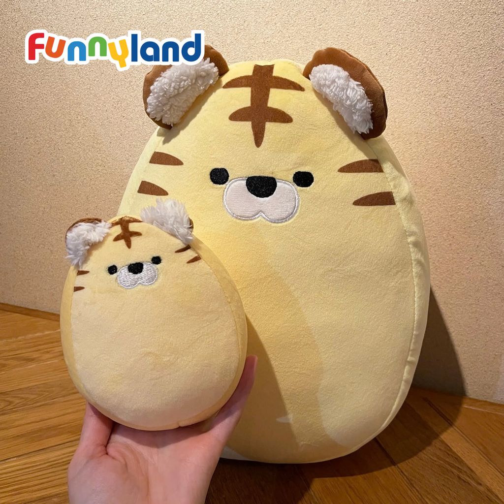 Gối mini MofmoFriends Mini Cushion - Yellow Tiger
