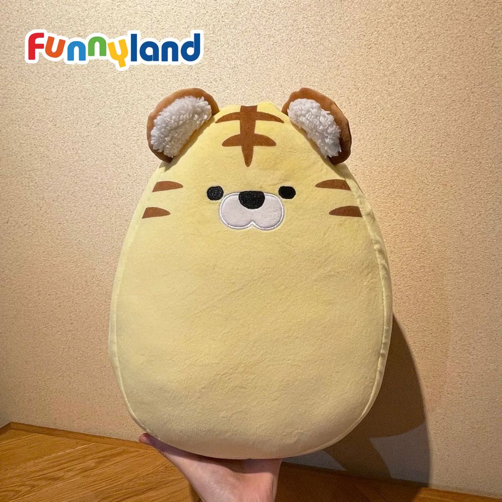 Gối mini MofmoFriends Mini Cushion - Yellow Tiger