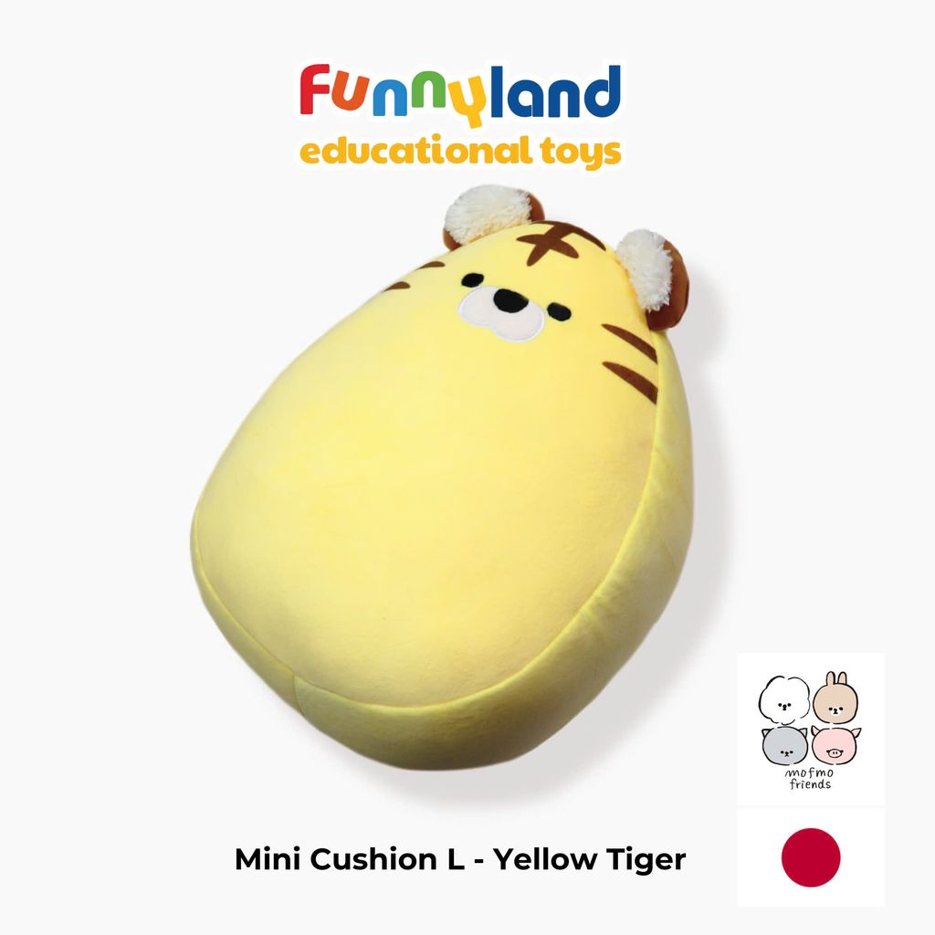 Gối mini MofmoFriends Mini Cushion - Yellow Tiger