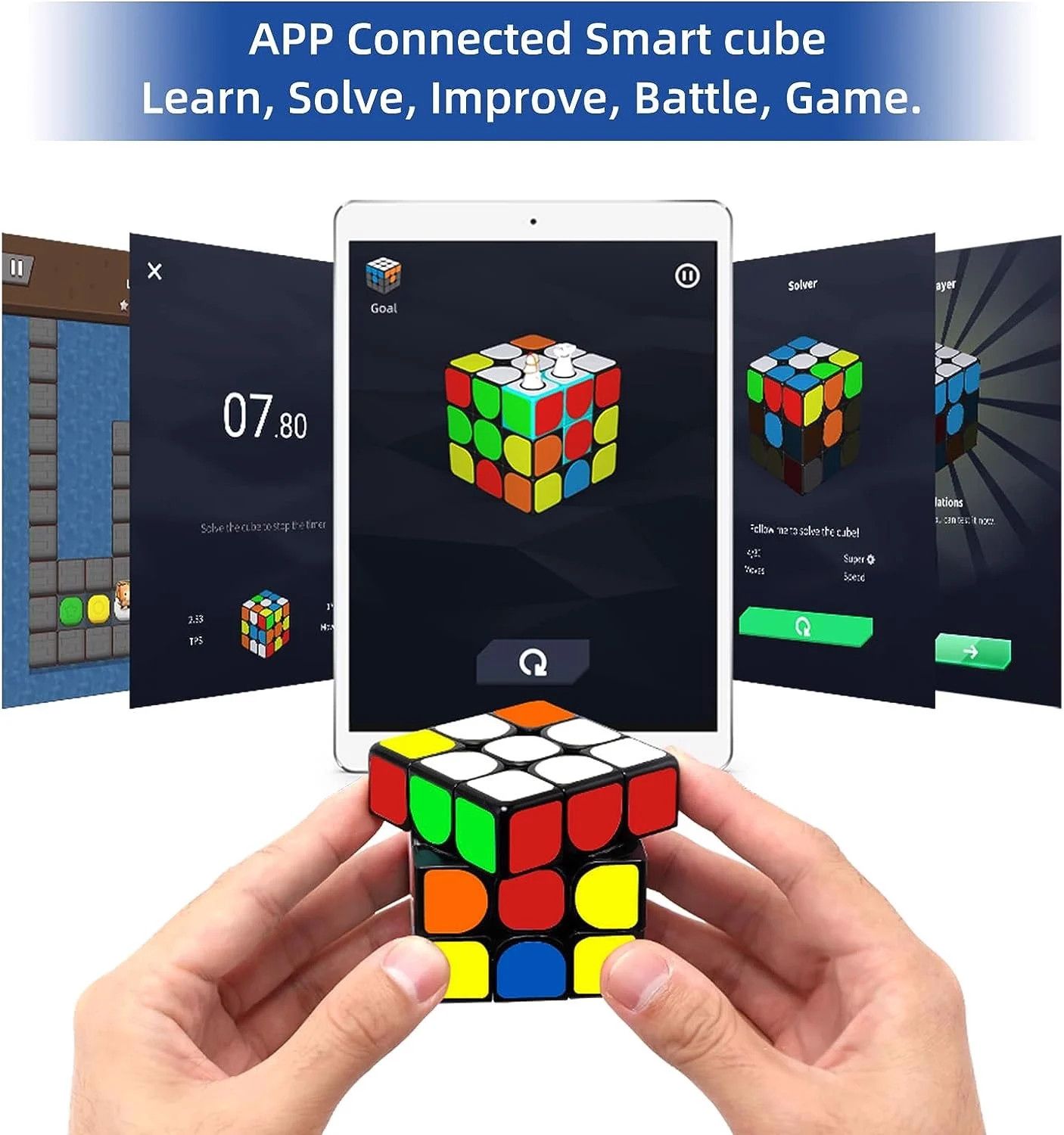  Đồ chơi Rubik 3x3 GiiKER Super Cube  i3S 