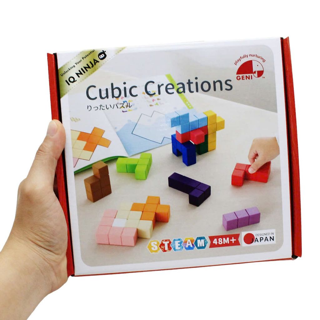  Đồ chơi gỗ Geni IQ Ninja- Cubic Creation 