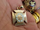 mặt dây chuyền masonic vàng 10k