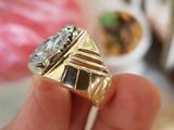 nhẫn mỹ masonic vàng 14k