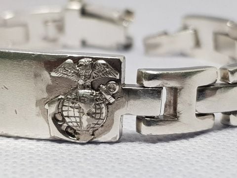  lắc tay bạc xưa cho nam quân đội usmc 