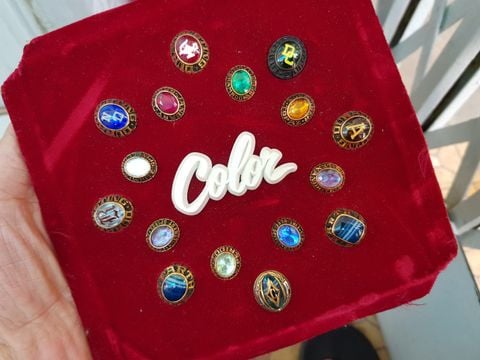  bộ hột nhẫn mỹ sưu tầm 