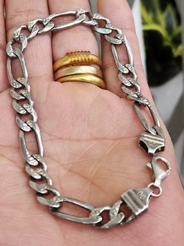  lắc bạc ITALY 925 đeo được 2 mặt lật kiểu đẹp 