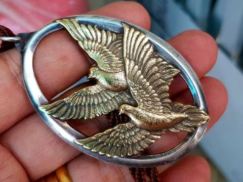  mặt dây chuyền Peace on earth 