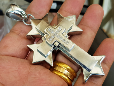  mặt dây chuyền thánh giá hợp kim 