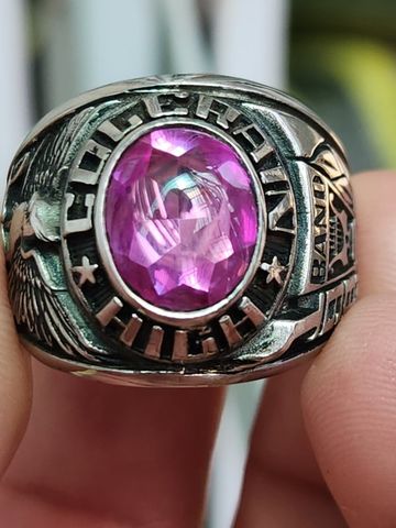  nhẫn mỹ xưa hợp kim HJ ULT năm 1984 