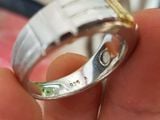 nhẫn nam bạc sterling vàng 10k