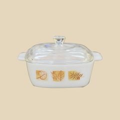 Âu Vuông có nắp 1,5L họa tiết Lá Mùa Thu