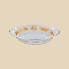 Âu hình oval họa tiết Lá Mùa Thu