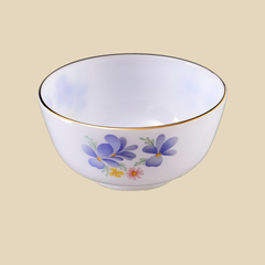 Bát sup/chè Thủy tinh ngọc Hoa mắt biếc