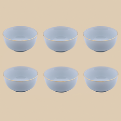 Bộ bát cơm màu xanh biển Aquamarine