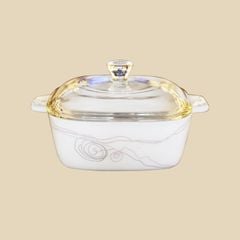 Âu Vuông có nắp 2L họa tiết Dây Huyền Bí