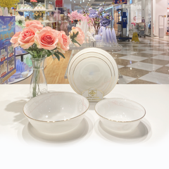 Set Tô Loe họa tiết Dây Huyền Bí