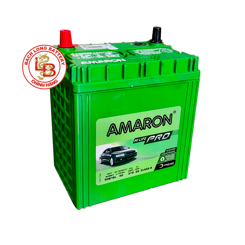  Ắc Quy AMARON PRO 50B19L (12V-40Ah) 