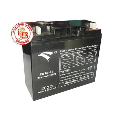 Ắc Quy EAGLE EG18-12 (12V-18AH) | BÌNH Ắc Quy KHÔ GEL| BÌNH Ắc Quy MIỄN BẢO DƯỠNG | BÌNH Ắc Quy THÁI LAN | BÌNH Ắc Quy EAGLE | BÌNH Ắc Quy CHO THIẾT BỊ VIỄN THÔNG, CÔNG NGHIỆP, NĂNG LƯỢNG MẶT TRỜI