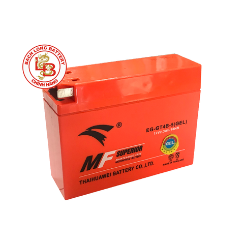 Ắc Quy EAGLE GT4B-5 (12V-2.3AH) | BÌNH Ắc Quy KHÔ GEL| BÌNH Ắc Quy MIỄN BẢO DƯỠNG | BÌNH Ắc Quy THÁI LAN | BÌNH Ắc Quy EAGLE | BÌNH Ắc Quy CHO XE MÁY, XE MÔ TÔ PHÂN KHỐI LỚN