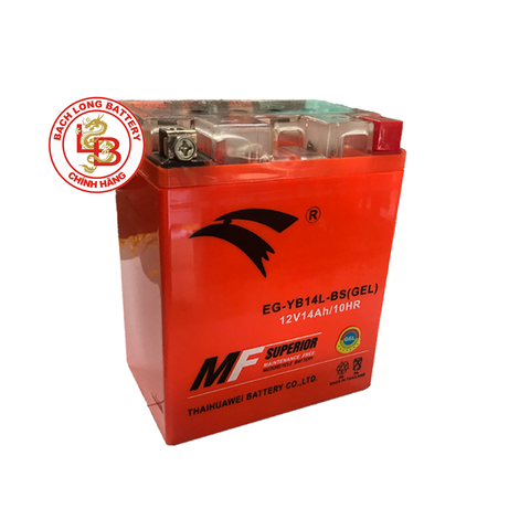 Ắc Quy EAGLE YB14L-BS (12V-14AH) | BÌNH Ắc Quy KHÔ GEL| BÌNH Ắc Quy MIỄN BẢO DƯỠNG | BÌNH Ắc Quy THÁI LAN | BÌNH Ắc Quy EAGLE | BÌNH Ắc Quy CHO XE MÁY, XE MÔ TÔ PHÂN KHỐI LỚN