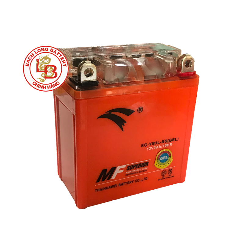  Ắc Quy EAGLE YB3L-BS (12V-3AH) 