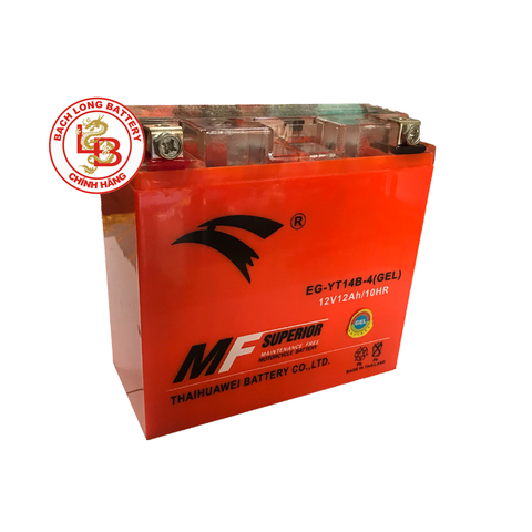 Ắc Quy EAGLE YT14B-4 (12V-12AH) | BÌNH Ắc Quy KHÔ GEL| BÌNH Ắc Quy MIỄN BẢO DƯỠNG | BÌNH Ắc Quy THÁI LAN | BÌNH Ắc Quy EAGLE | BÌNH Ắc Quy CHO XE MÁY, XE MÔ TÔ PHÂN KHỐI LỚN