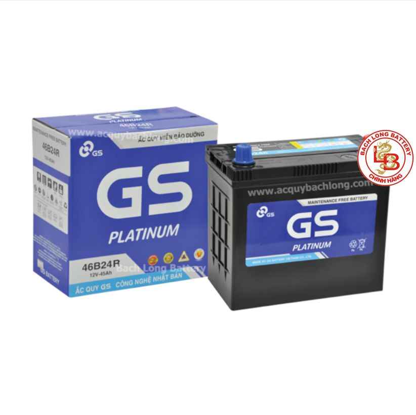  Ắc Quy GS MF 46B24R (12V-45Ah) 