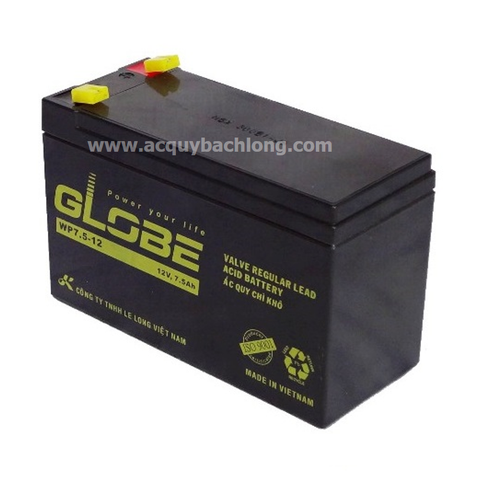  Ắc Quy GLOBE WP7.5-12 (12V-7.5Ah) 