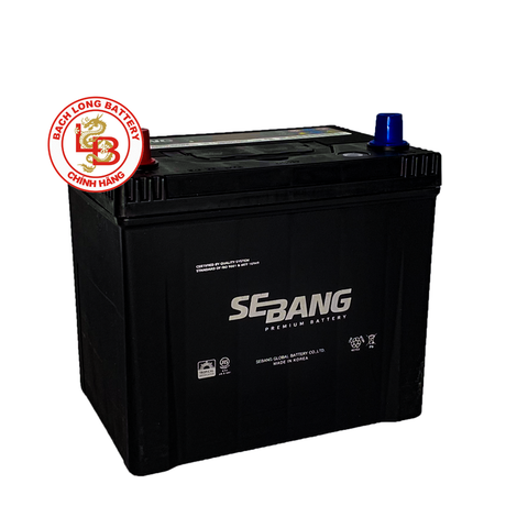 Bình ắc quy SEBANG 75D23R, ắc quy ô tô, ắc quy khô, ắc quy miễn bảo dưỡng