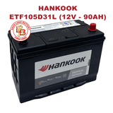  Ắc Quy HANKOOK ETF 105D31L (12V-90Ah) 