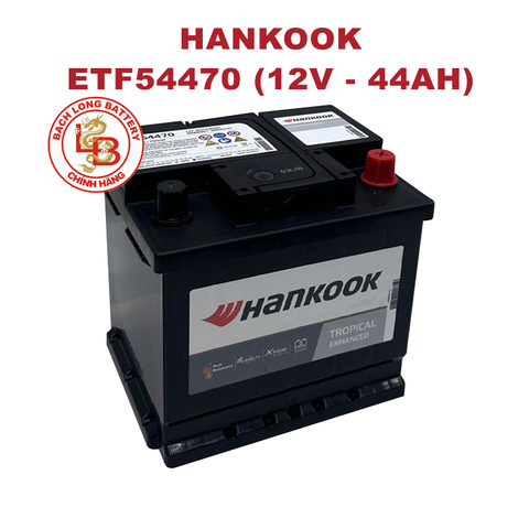  Ắc Quy HANKOOK ETF 54470 (12V-44Ah) 