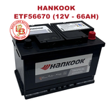  Ắc Quy HANKOOK ETF 56670 (12V-66Ah) 