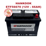  Ắc Quy HANKOOK ETF 56670 (12V-66Ah) 