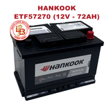  Ắc Quy HANKOOK ETF 57270 (12V-72Ah) 