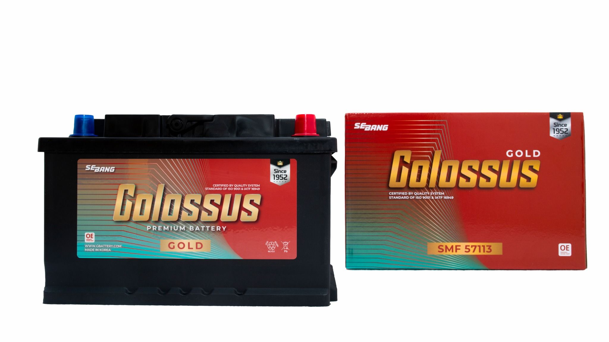  Ắc Quy COLOSSUS SMF 57113 (12V-71Ah) 